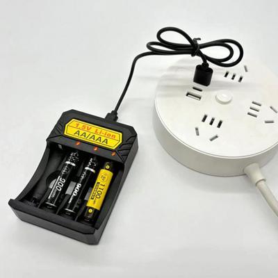 Type C Input 1.5V Lithium Battery Charger 4Slots For Rechargeable AA AAA Batteries Featuring Overcharge Protections