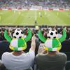 One Size Fits Most Soccer Fan Horn Hat Carnival Party Headwear  Theme Party Props