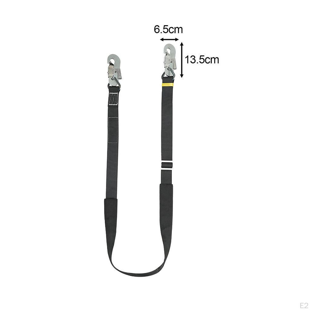Climbing Safety Belt Work for Outdoor Activities Caving Black