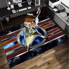 Starship Emblem Office Rug Chair Mat, Game Carpet, Suitable for Front Door, Bedroom, Living Room, Desk, Holiday Gift