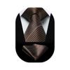 HISDERN HC-04 Business Tie Set 8.5cm Wide Pocket Square Washable Graduation Job Hunting Recruitment Wedding Formal Attire Gift Salaryman 45 Patterns