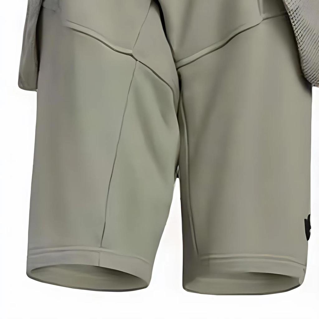 Adidas Originals Casual Shorts Unisex Pebble Silver Gray (Unisex) Casual Shorts HZ9021