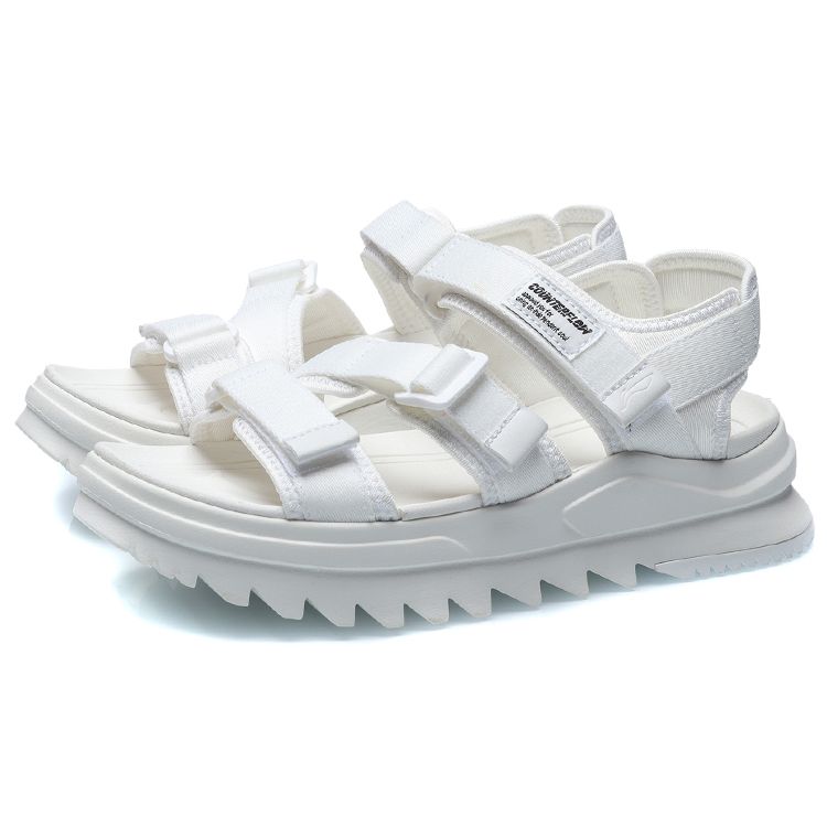 Li Ning CF Wu Shi 5S Trendy Casual Beach Sandals Women sandals Off-White AGUR004-8