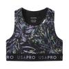 USA Pro Girls Tropical Fitness Crop Top