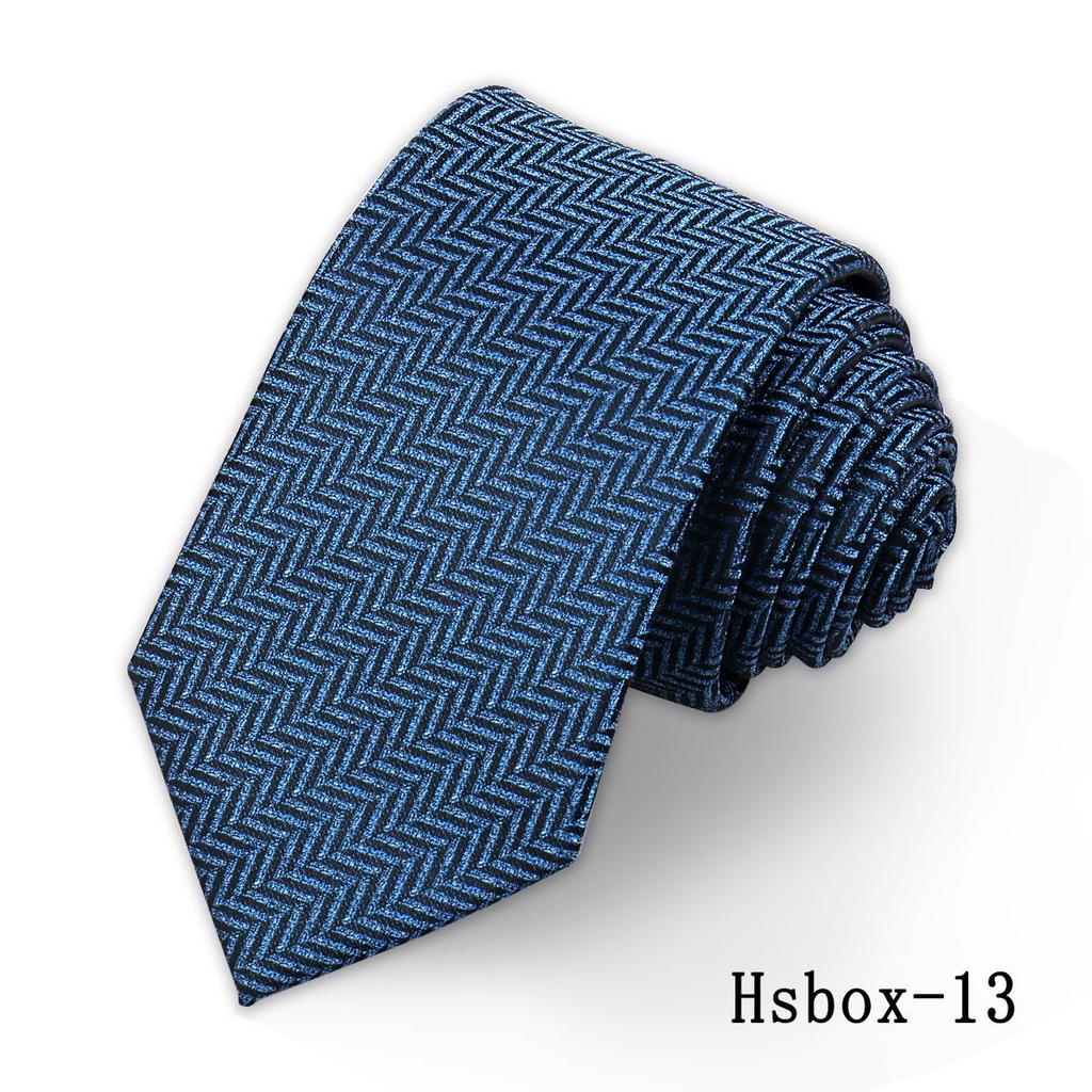 Men's High-End Floral Multi-Black Cashew Print 8cm Tie