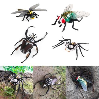 Spiders Dragonfly Gogga Model Realistic Scarab Toy for Kids and Collectors Toy Decorative Collection Gift