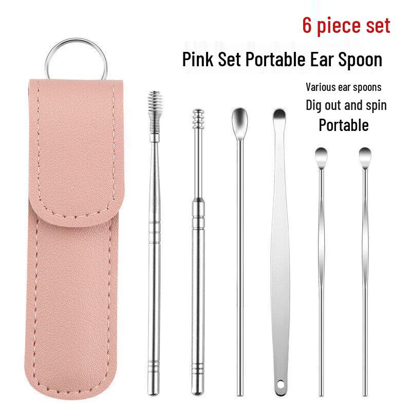Stainless Steel Ear Pick Set