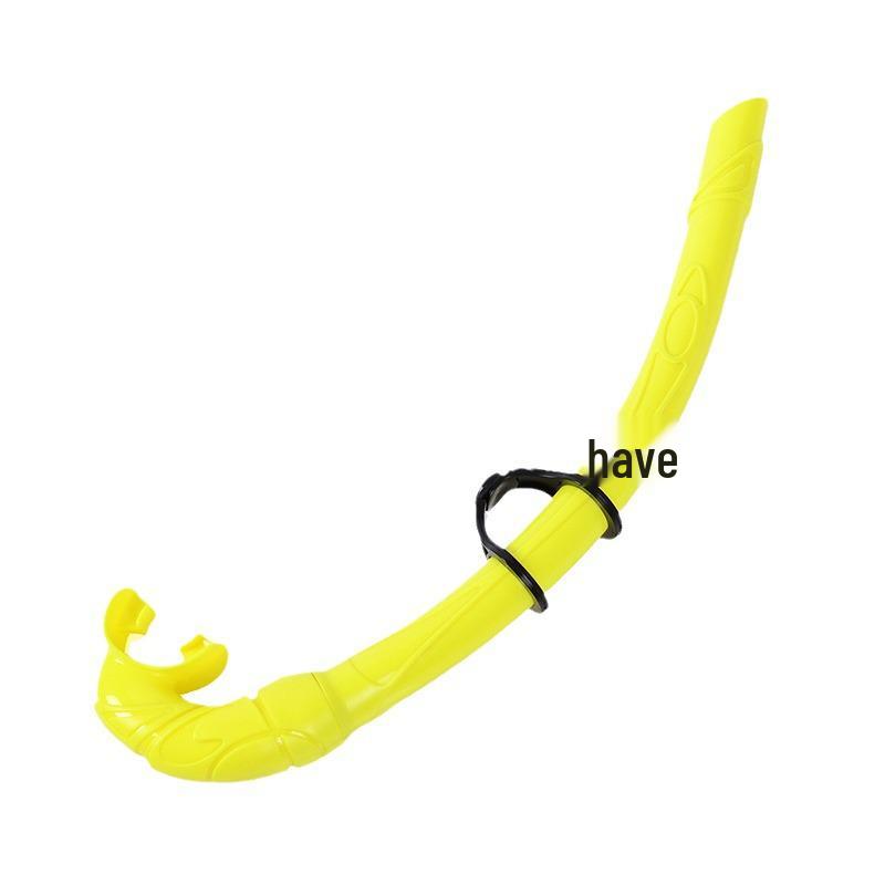 Snorkel in PVC Monopezzo per Adulti e Bambini per Viaggi e Immersioni