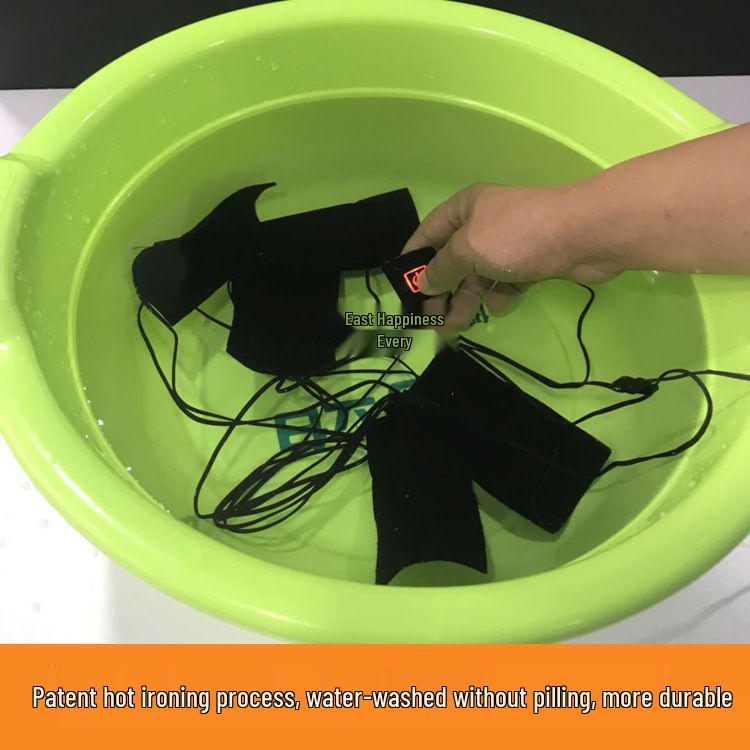 USB Heated Clothing: DIY 5-in-1 Carbon Fiber Heating Pads with Three-Level Temperature Control, Waterproof Electric Heating Film (5V)