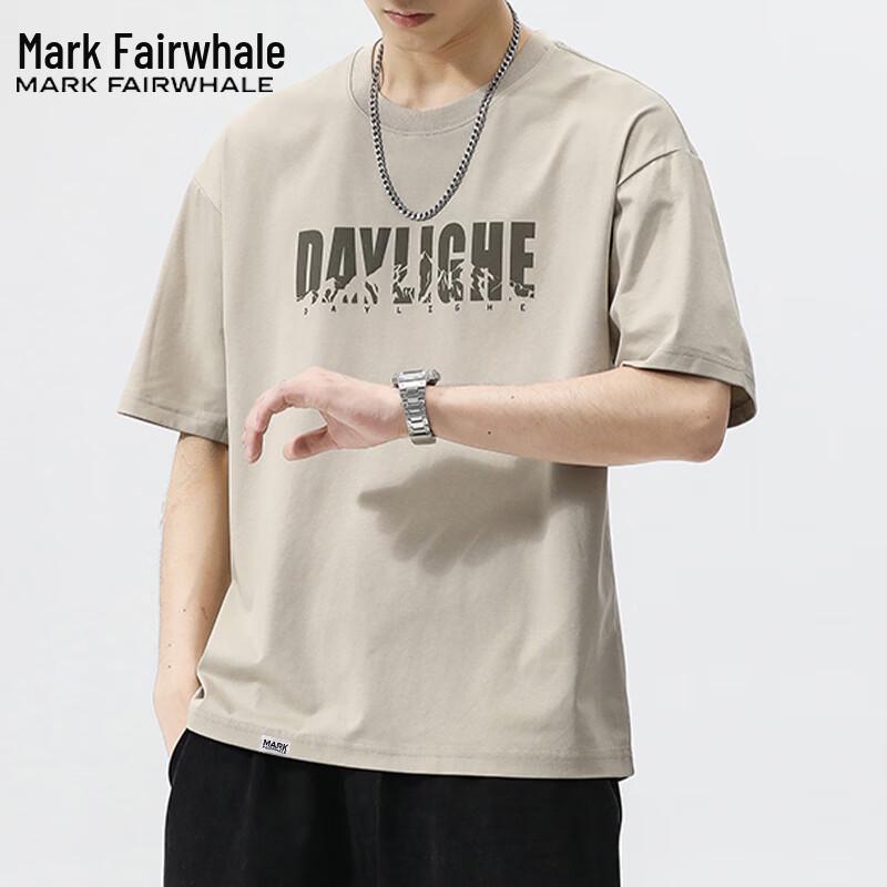 Mark Fairwhale Men s Short Sleeve Round Neck T-Shirt M