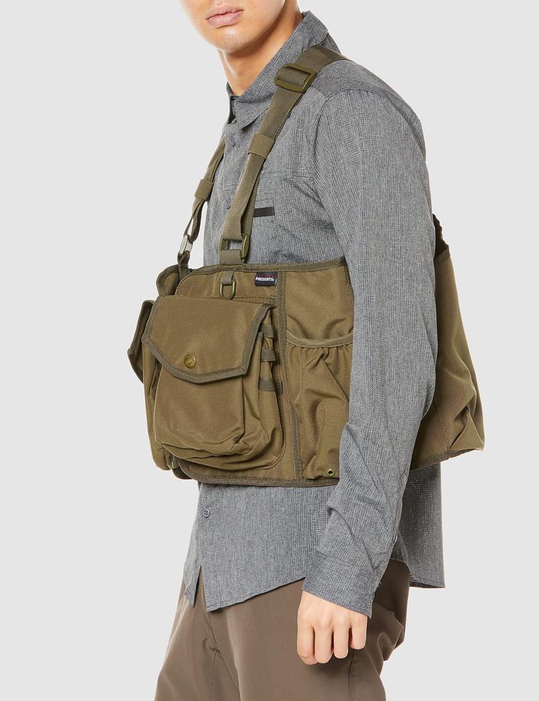 LITTLE PRESENTS Trout Classic Vest Olive Khaki V-25