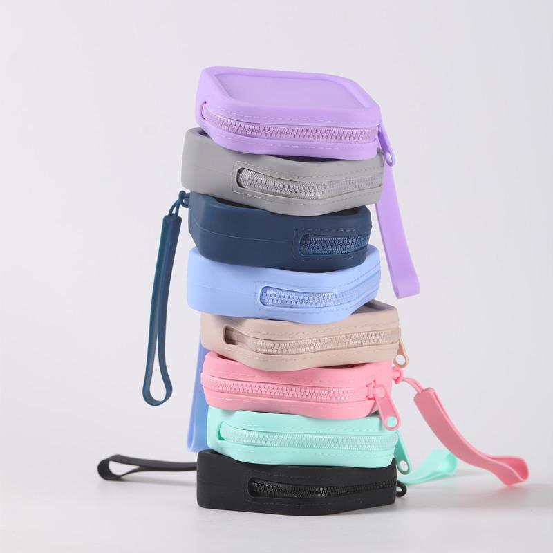 Vierkante Siliconen Waterdichte Cosmetische Opbergtas Grote Capaciteit Draagbare Reizen Make-up Kwastenhouder Organizer Tool