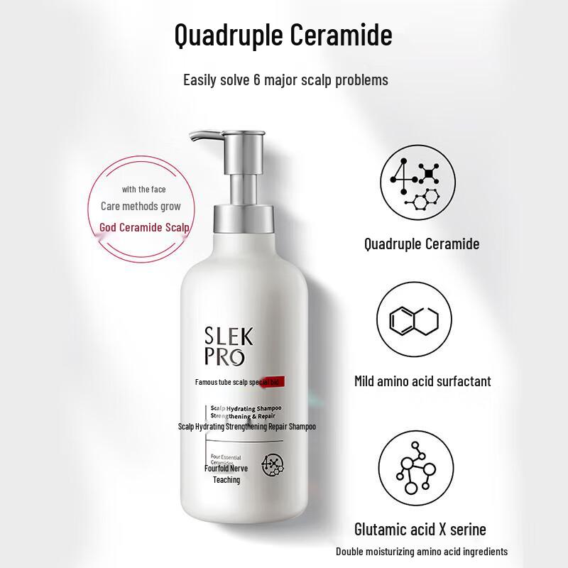 SLEK PRO Scalp Refreshing Anti-Dandruff & Oil Control Shampoo