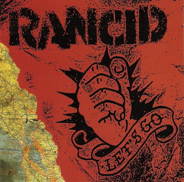 CD RANCID Lets Go 864342 Epitaph 1994 США Рок Б/у