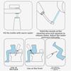 500ml Portable Bidet Sprayer Ergonomic Bidet Cleaner Easy To Use Butt Washing Device  Elderly Care