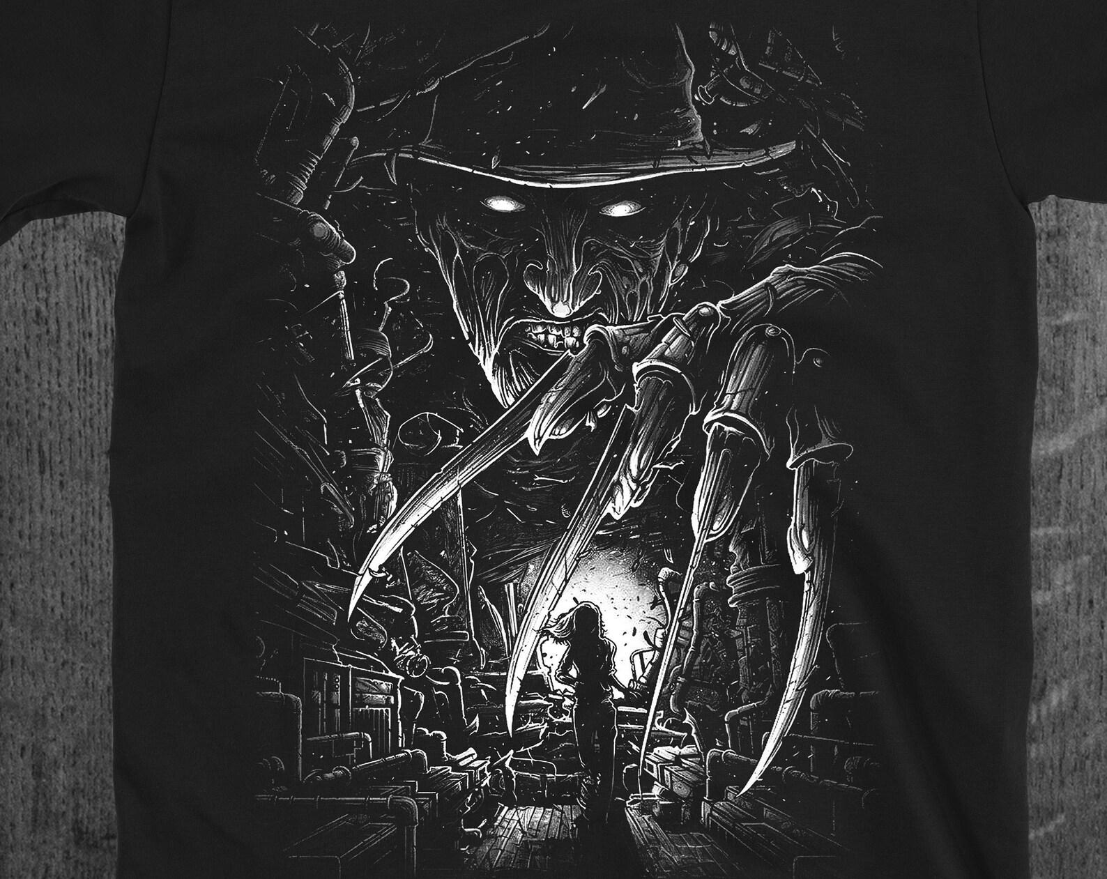Horror Movie T-Shirt Nightmare Madness Tee S