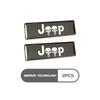 Car Trunk Body Sticker Aluminum Alloy Emblem Auto Stickers For Jeep Compass Renegade Cherokee Wrangler JK Patriot Liberty ALZ1