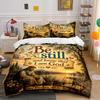 Be Still Psalm 46:10 Christian Bedding Set Bedding Set (1 Duvet Cover, 2 Pillowcases, Duvet Not Included)