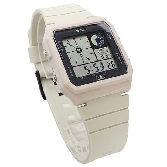 CASIO Standard Cheap Chip Wristwatch Watch Unisex Mens Womens Resin Ivory Gray LF-20W-8A