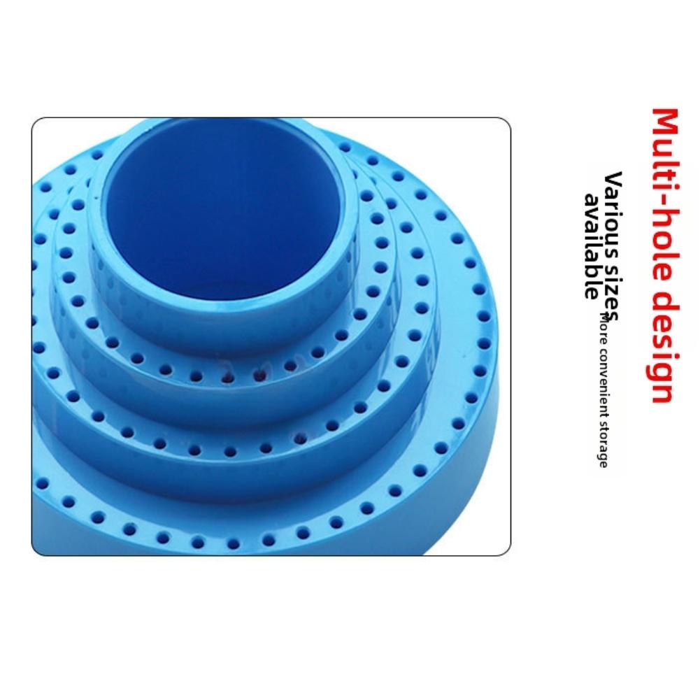 Rotary Tool Organizer with 360 Degree Rotation for For drill Bits and Pins Compact Tool Storage Box for Workshop and Garage