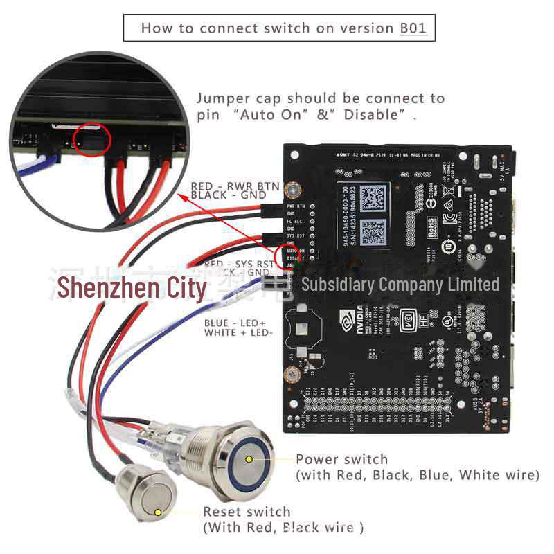 Jetson Nano T300 V1.1 2.5" SATA SSD/HDD Expansion Board with Enclosure