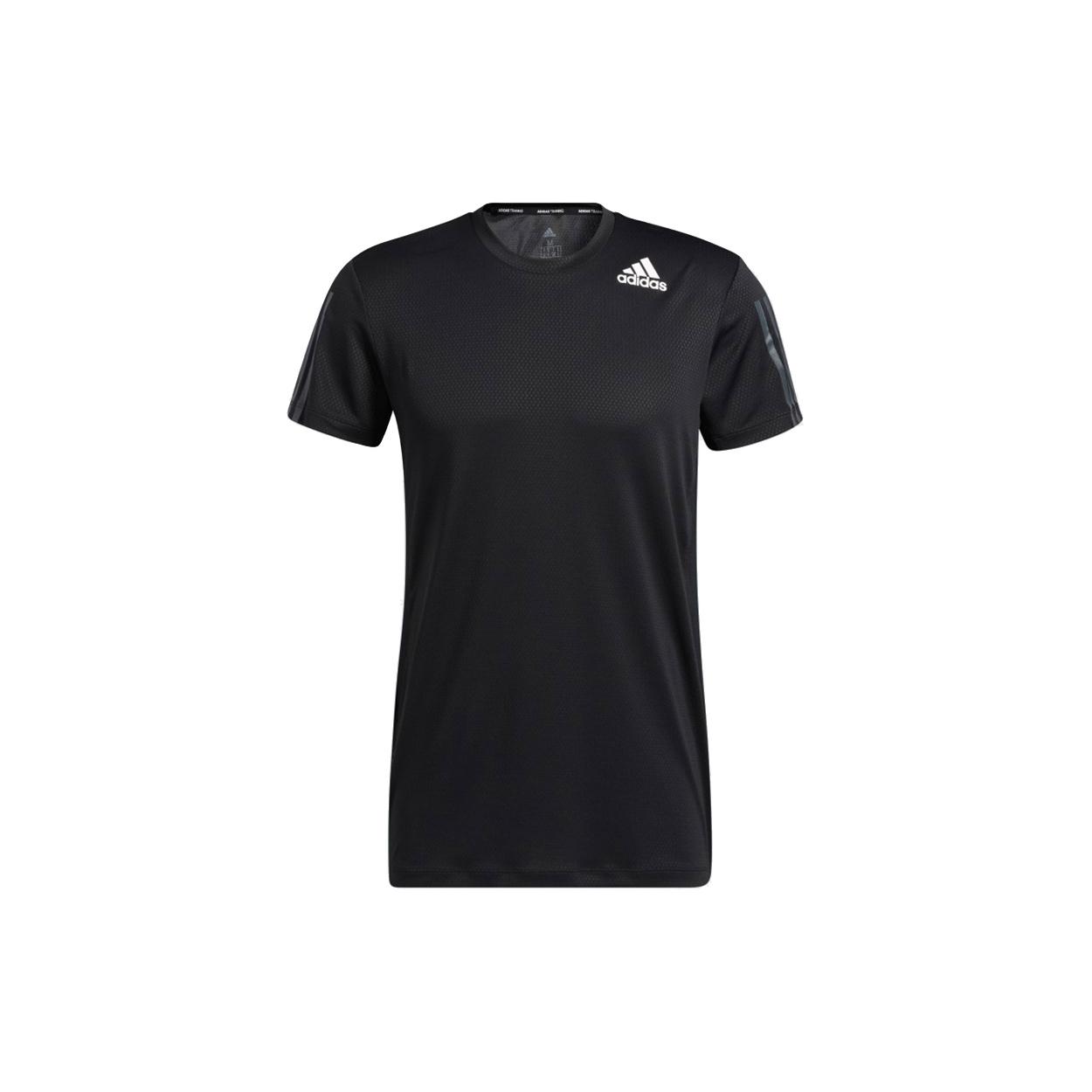 adidas Hrdy 3s Tee Sports Running Short Sleeve Black Men s GP7653 XS