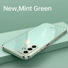 Electroplated Plating Square Frame Phone Case Funda For Samsung Galaxy A56 A36 A26 A16 A55 A35 A25 A15 A 55 35 25 5G Soft Cover