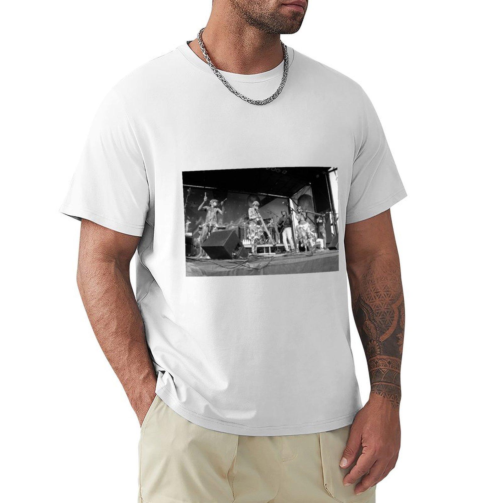 Yothu Yindi BW Photograph TShirt cotton man tshirts topping mens graphic tshirts hip hop S