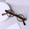 Female Reading Glasses Men Anti Blue Light Red Glasses Vintage Round Sight Eyeglasses Men No Dioptric Glasses +1.5+2