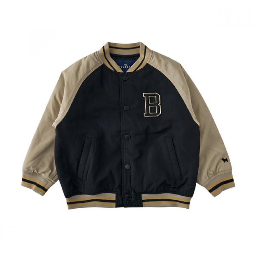 Blue Dog Baseball Padding Jumper 25a35 113 02 Bk BK/155