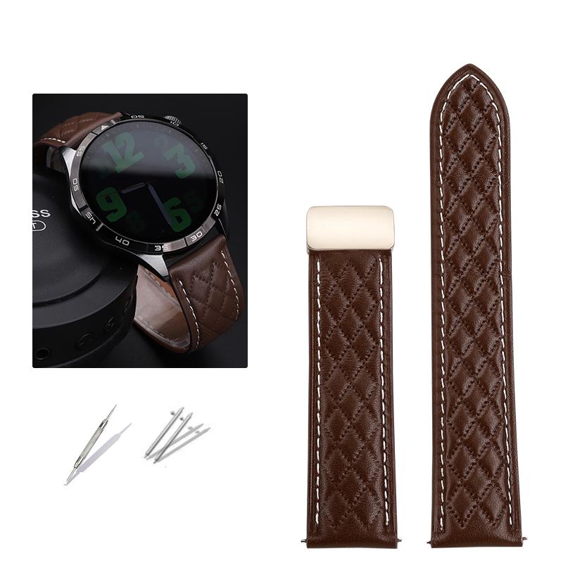 Magnetic Buckle Leather Strap For Huawei GT3 GT4 GT4 PRO Watch Ultimate Extraordinary Master Bracelet Wristband 20mm 22mm