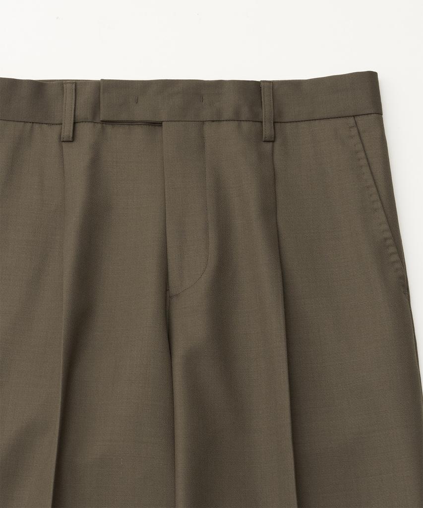 ANOTHER OFFICE Legacy Wool Trouser (Dark Mink)