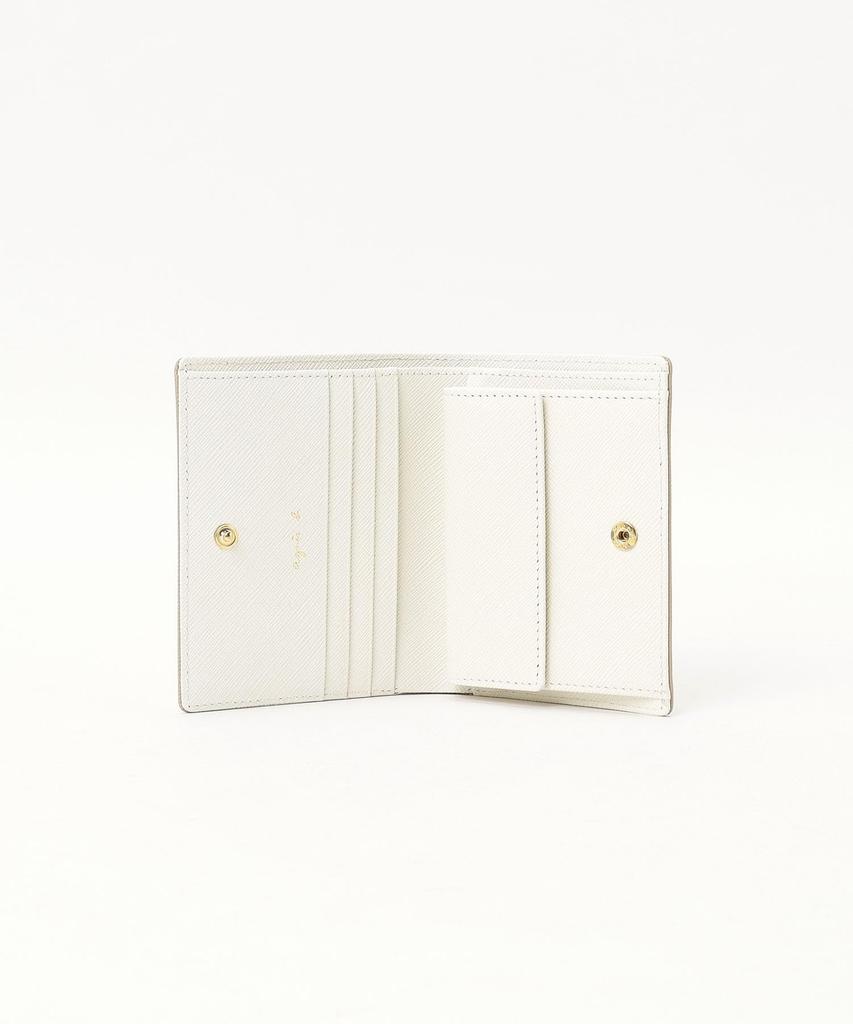 Wallet Free Beige [Agnès B] EW13B-02 Women's