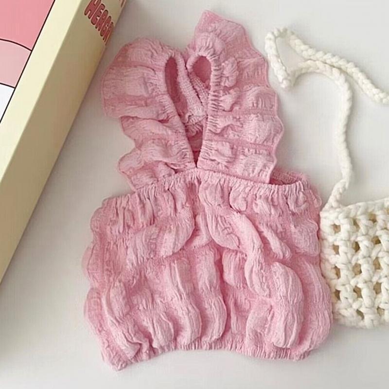 Colete de resfriamento de verão para cães suspensórios para filhotes roupas fofas para cães meninas bichon chihuahua roupas fantasia para cachorro roupa para animais de estimação colete para cachorro