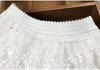 Girls' Lace Trim Short Skirt - Mesh Puffy Skirt for Toddlers & Kids