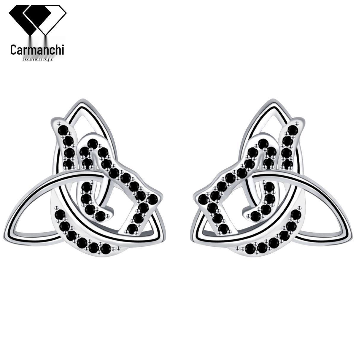 

Кельтские серьги-пусеты - Популярные женские украшения