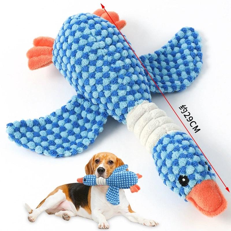 

Dog Toys Plush Animal Toy Wild Goose Chewing Toy For Small Medium Large Dogs Cats Teeth Cleaning Toys Pet Squeak Toy for Puppy