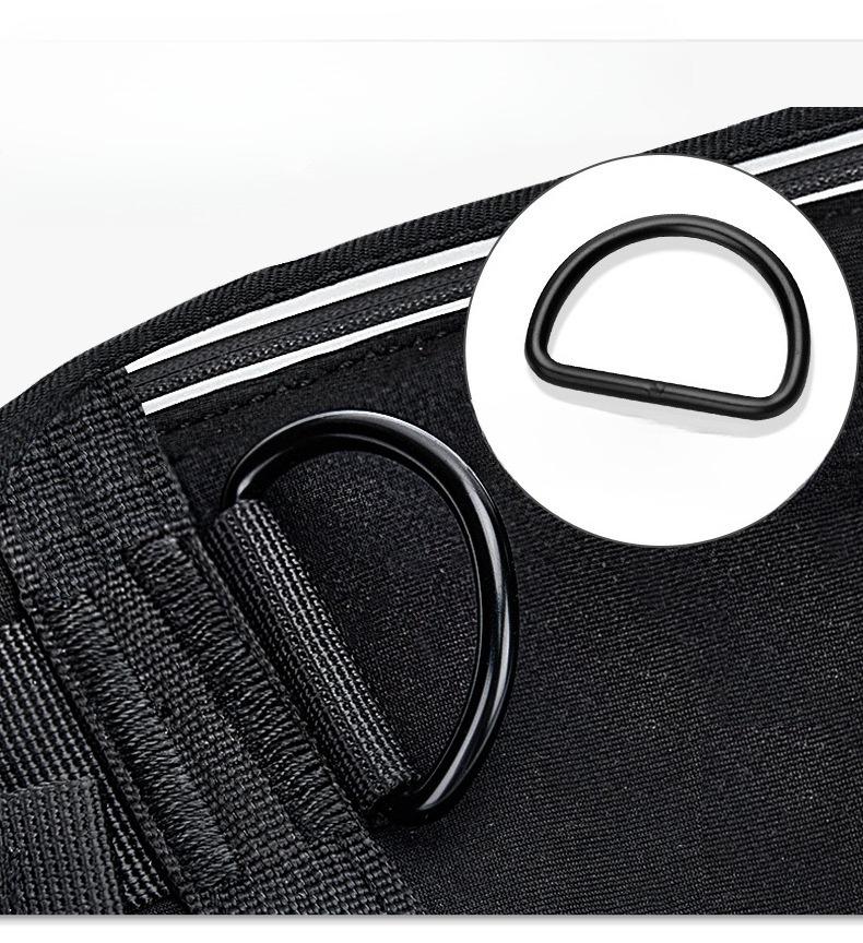 Explosion proof running dog walking rope nylon reflective multifunctional stretchable sports waist bag pet traction rope