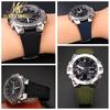 26*14mm Convex Thin breathable men Wrist strap For CASIO G-Shock GST-B400 nylon Cowhide watch band cowhide watchband accessories