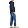 Tommy Hilfiger Loose Logo Hooded Jacket Men Jackets Blue DM0DM20204-C1G