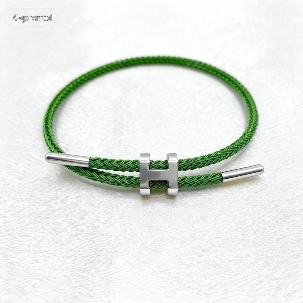 Brățară Reglabilă din Oțel Titan cu Cataramă în Formă de I Transfrontalieră, Finisaj Aur Dur 3D Rezistent la Decolorare, Design Rezistent la Apă și Transpirație