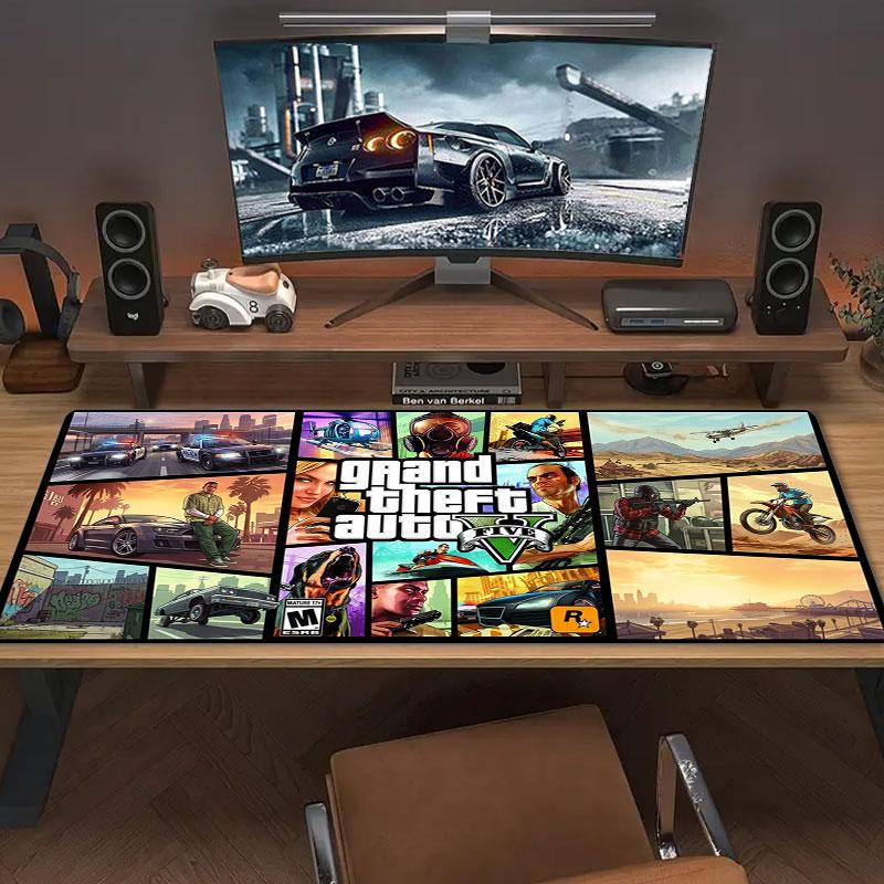 Adventure Large Size Mouse Pad Large Gaming Table Cushion Nonslip Laptop Tablet Big Mousepad Xxl Mat Mini Pc Playmat With Lock Edge