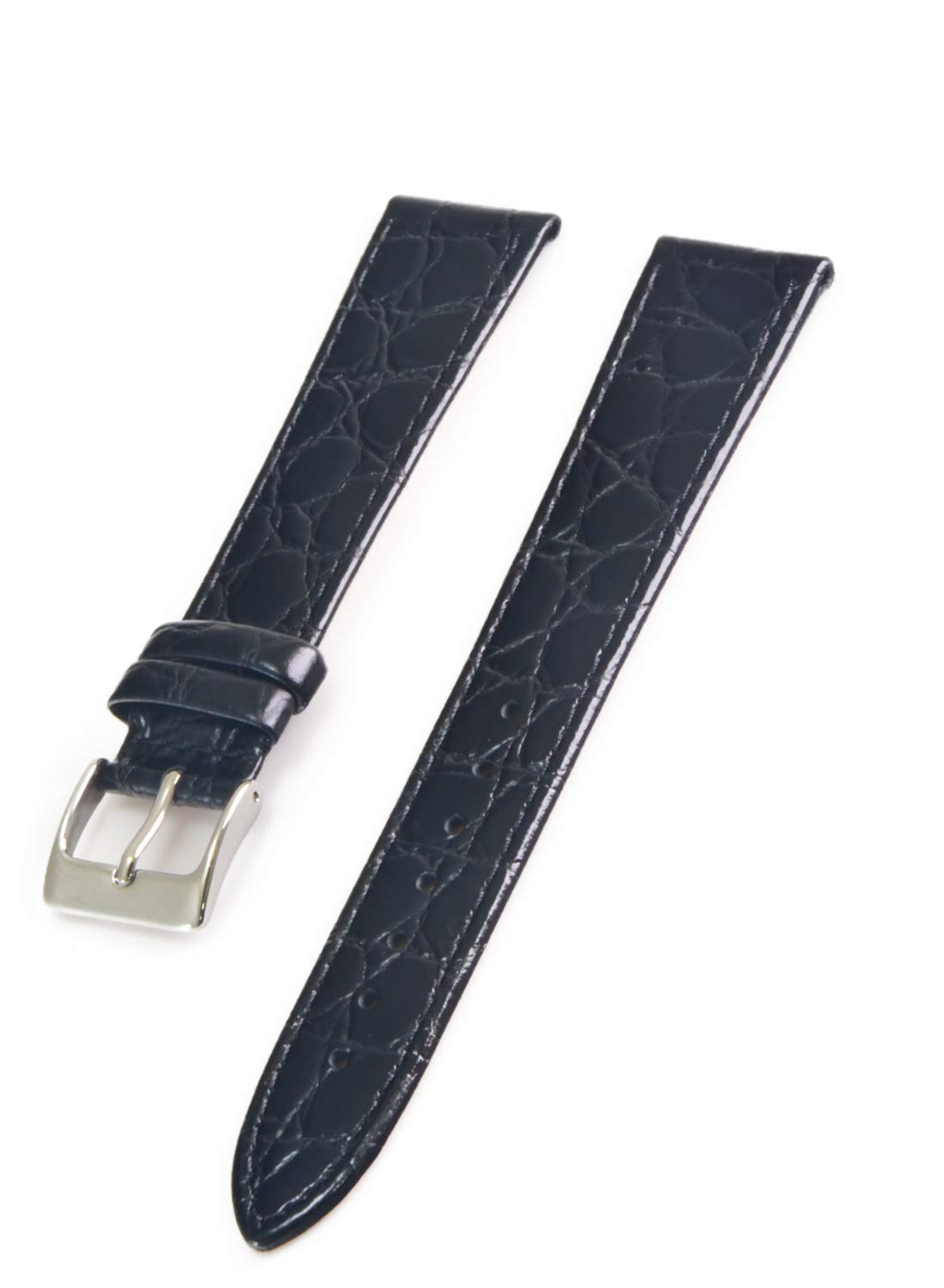 CASSIS [Cassis] Calfskin Watch Strap BRISTOL 19mm Black with Replacement Tool U1004208019019