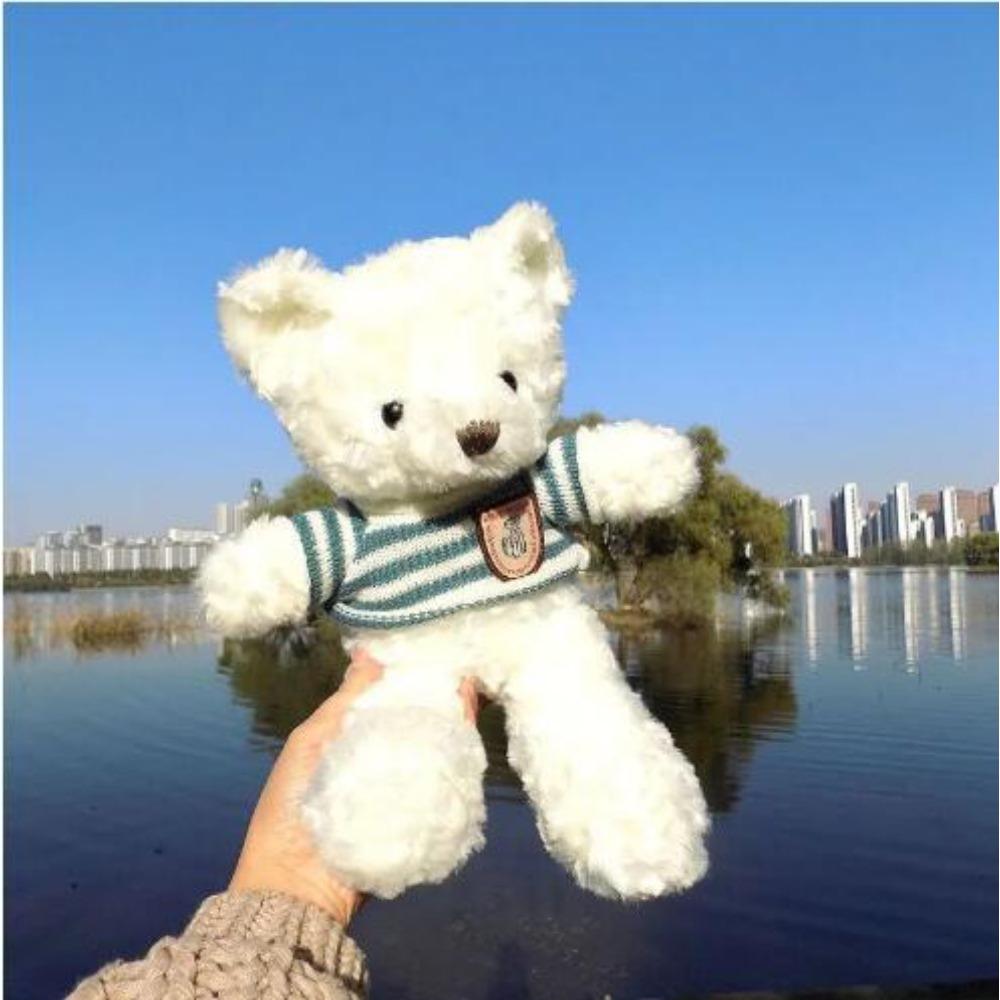 Cute Sweater Teddy Bear Doll Plush Toy Large Hug Bear Doll Activity Gift Grab Machine Doll