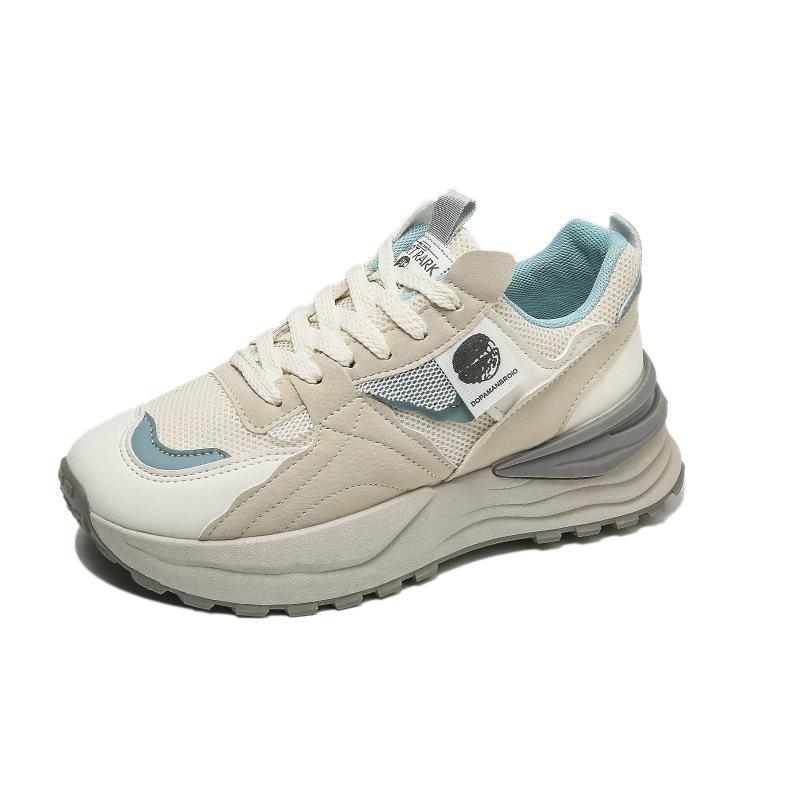 

Покажи ноги ветер маленькая платформа папины кроссовки женские новые студенческие легкие спортивные туфли 40 бежевый