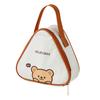 Cute Capybara Mini Oxford Insulated Lunch Bag Kid Student Portable Bento Box Storage Bag Waterproof Food Thermal Bag Cooler Bag