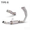 Exhaust Tail Pipe for CBR500R, CB500X, CBR400R, CB400X Motorcycles