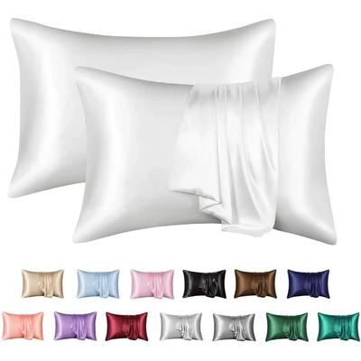 2er-/4er-Set Seidenfleck-Kissenbezug Seiden-Kissenbezug Naturseide-Kissenbezug Standard-Queensize-Kissenbezug aus Maulbeerseide