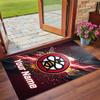 Crystal Velvet Rug Custom Name Text, Soft Non Slip Floor Mat Home DecorBrentford Football