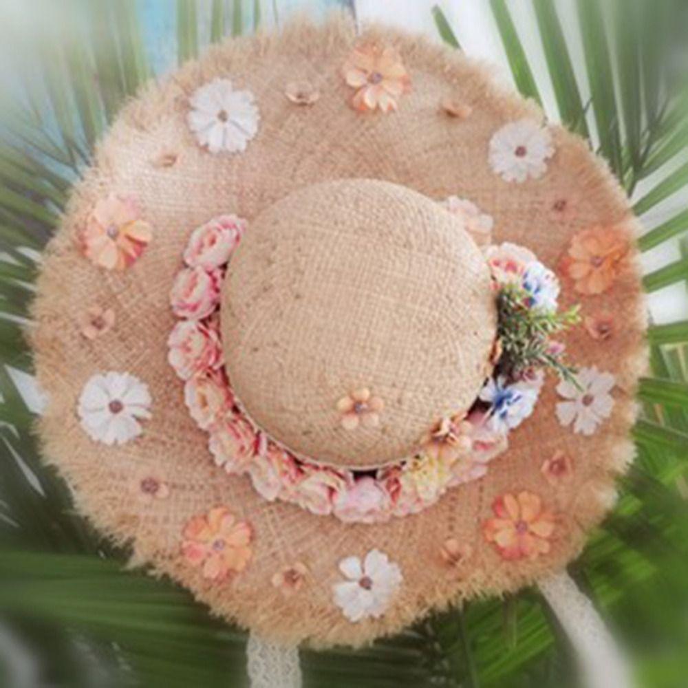 20PCS DIY Flower Patch Fabric Exquisite Silk Flower Flower Applique Hair Clips Decor